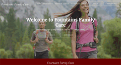 Desktop Screenshot of fountainsfamilycare.com