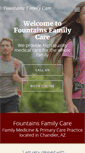 Mobile Screenshot of fountainsfamilycare.com